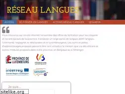 Sites similar to reseaulangues.be
