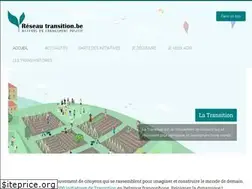 Sites similar to reseautransition.be