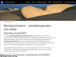 Sites similar to resebarometern.se