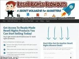 Sites similar to resellrightsblowouts.com