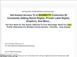 Sites similar to resellrightsmastery.com