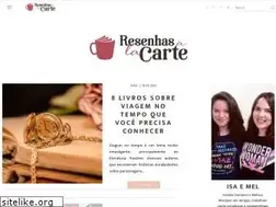 Sites similar to resenhasalacarte.com.br