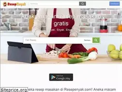 Sites similar to resepenyak.com