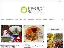 Sites similar to resepibonda.com
