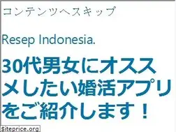 Sites similar to resepindonesia.net