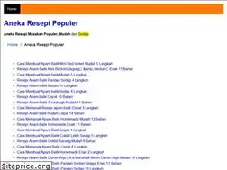 Sites similar to resepipopuler.com