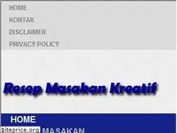 Sites similar to resepmasakankreatif.com