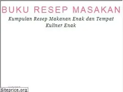 Sites similar to resepmasakankuliner.com