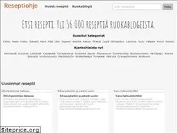 Sites similar to reseptiohje.com