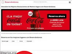 Sites similar to reservandonos.com