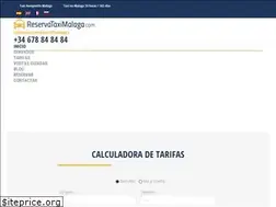 Sites similar to reservataximalaga.com