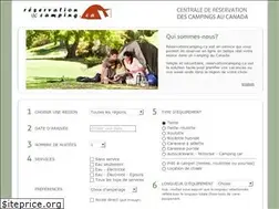 Sites similar to reservationcamping.ca