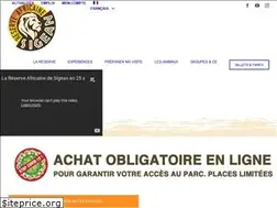 Sites similar to reserveafricainesigean.fr
