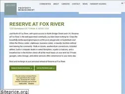 Sites similar to reserveatfoxriver.com