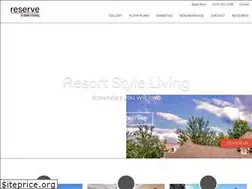 Sites similar to reserveatsteelecrossing.com