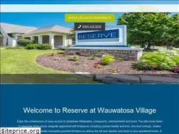 Sites similar to reserveatwauwatosa.com