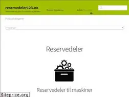 Sites similar to reservedeler123.no