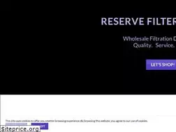 Sites similar to reservefilter.com