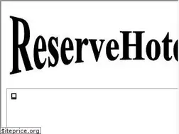 Sites similar to reservehotel.com