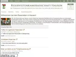 Sites similar to reservisten-hausen.de