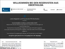 Sites similar to reservisten-oberthulba.de