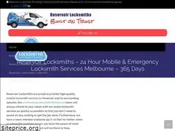 Sites similar to reservoirlocksmiths.com.au
