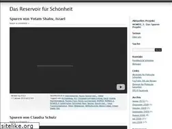 Sites similar to reservoirschoenheit.wordpress.com