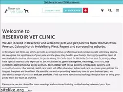 Sites similar to reservoirvet.com.au