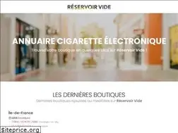 Sites similar to reservoirvide.fr