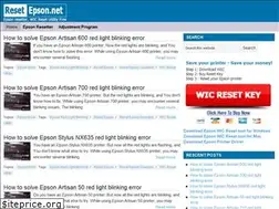 Sites similar to resetepson.net