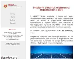 Sites similar to resetimpianti.it