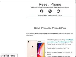 Sites similar to resetiphone.com
