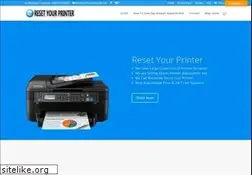 Sites similar to resetyourprinter.com