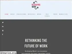 Sites similar to reshapingwork.net