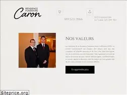 Sites similar to residencecaron.com