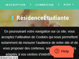 Sites similar to residenceetudiante.fr