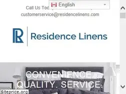 Sites similar to residencelinens.com