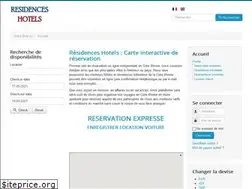 Sites similar to residences-hotels.net