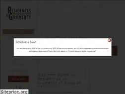 Sites similar to residencesatgramercy.com