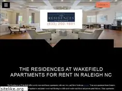 Sites similar to residencesatwakefield.com