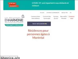 Sites similar to residencesenharmonie.qc.ca