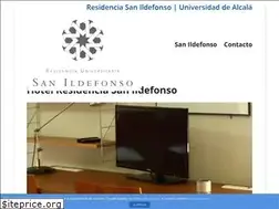 Sites similar to residenciasanildefonso.es