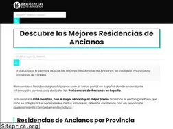Sites similar to residenciasparaancianos.com