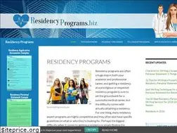 Sites similar to residencyprograms.biz
