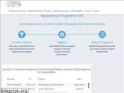 Sites similar to residencyprogramslist.com