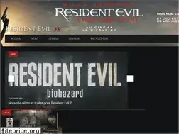 Sites similar to residentevil.fr