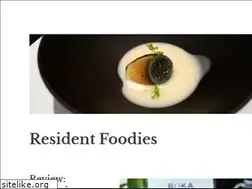 Sites similar to residentfoodies.com