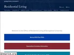 Sites similar to residentialliving.georgetown.edu
