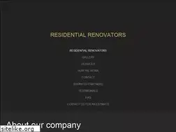 Sites similar to residentialrenovators.com