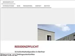 Sites similar to residenzpflicht.berlin